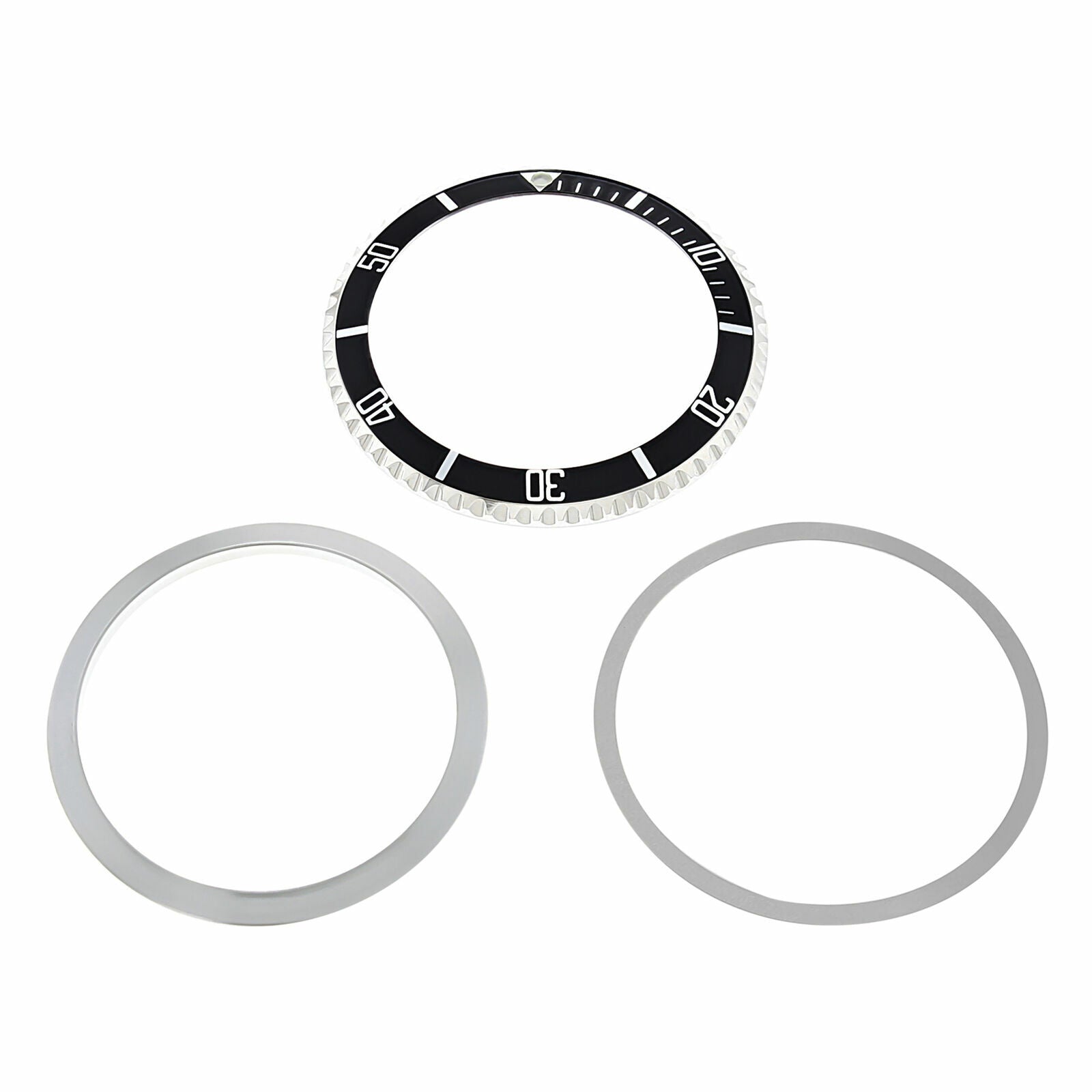 RETAINING, BEZEL,INSERT FOR SUBMARINER 5508,5512,5513 1680 VINTAGE ACRYLIC PEARL