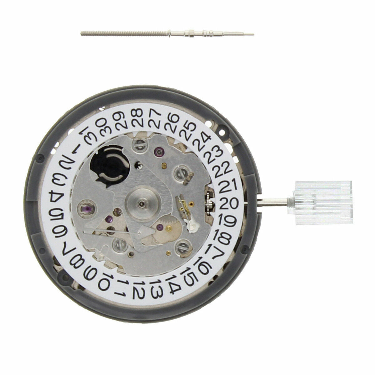 GENUINE FOR SEIKO (SII) NH35/NH35A AUTOMATIC MOVEMENT DATE @3 WHITE BRAND NEW