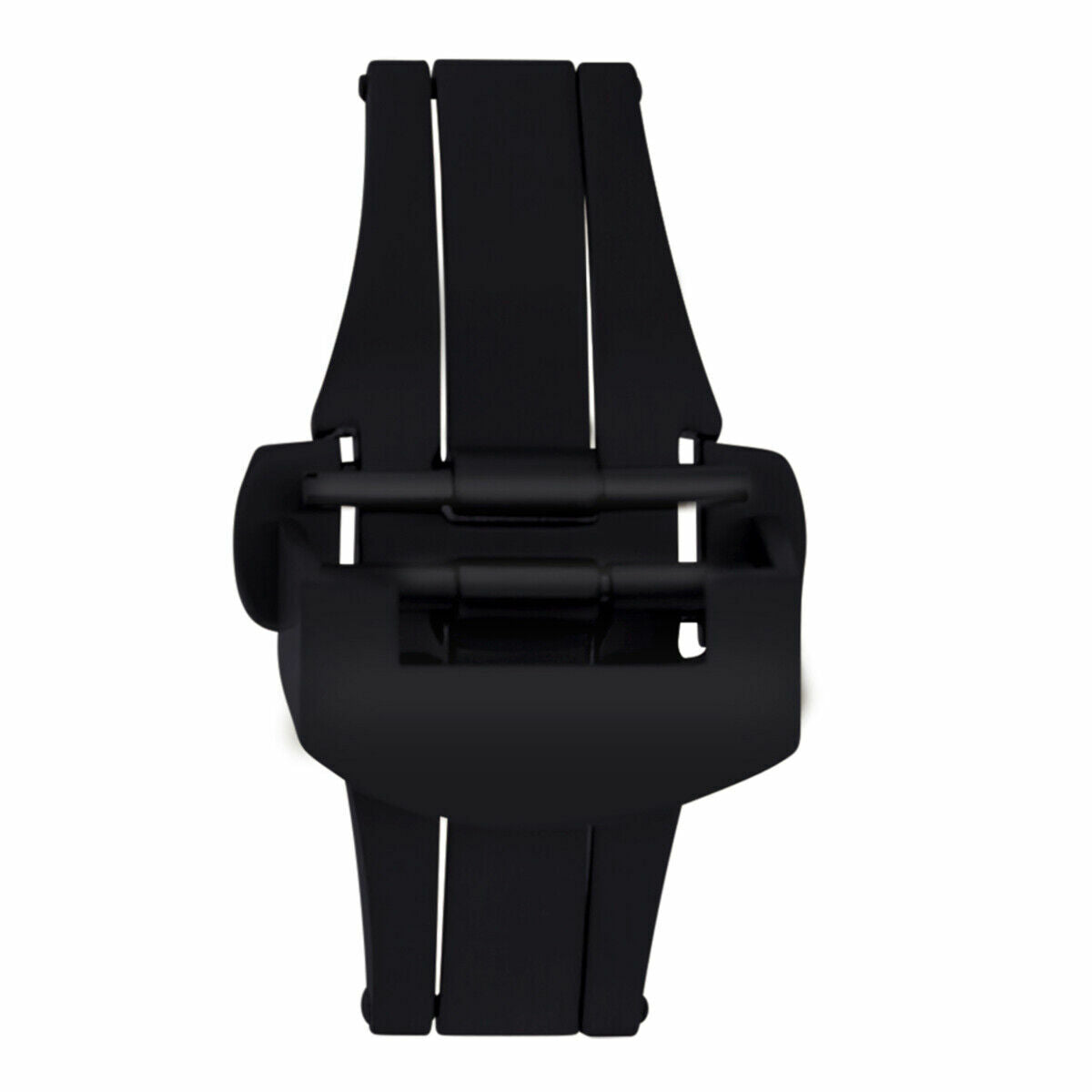 22MM DEPLOYMENT BUCKLE CLASP MADE FOR THICK 3.5MM 5.5MM STRAP 44MM PANERAI BLACK