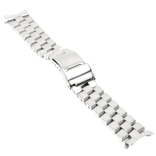 20MM WATCH BAND STAINLESS STEEL BRACELET FOR BREITLING PILOT SUPER AVENGER SHINY