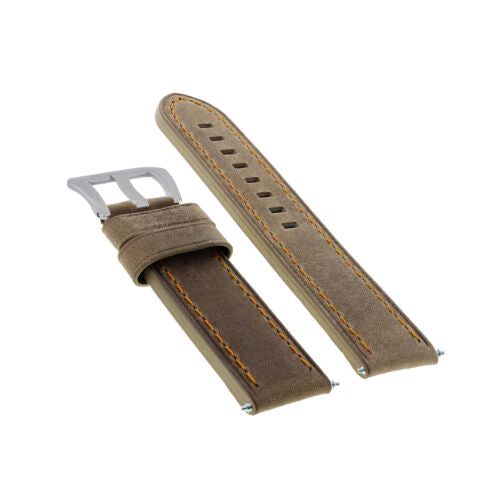 20-22-24MM LEATHER WATCH BAND STRAP FOR BREITLING CHRONOMAT BENTLEY COLT WATCH