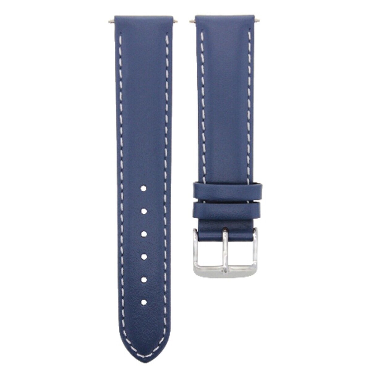 SMOOTH LEATHER WATCH BAND STRAP FOR WATCHES FITS ANY BRAND - 24MM