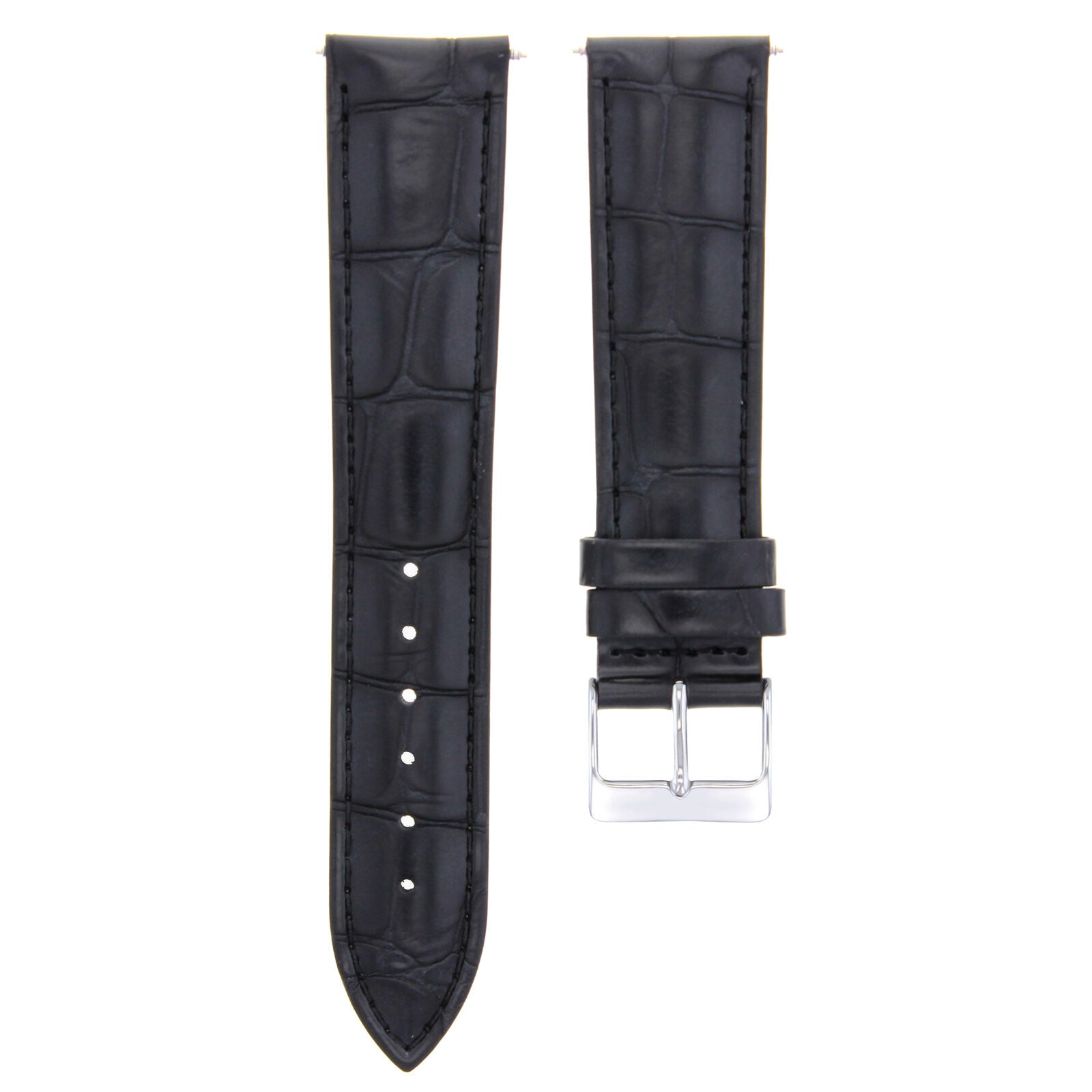 LEATHER WATCH BAND STRAP FOR CITIZEN ECO DRIVE WATCH - 21MM