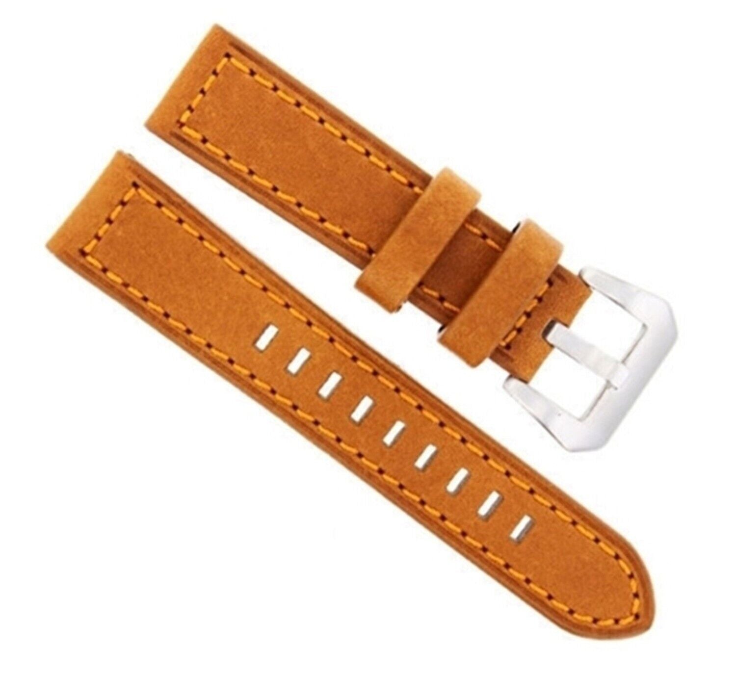 20-22-24MM LEATHER WATCH BAND STRAP FOR BREITLING NAVITIMER, BENTLEY PILOT WATCH