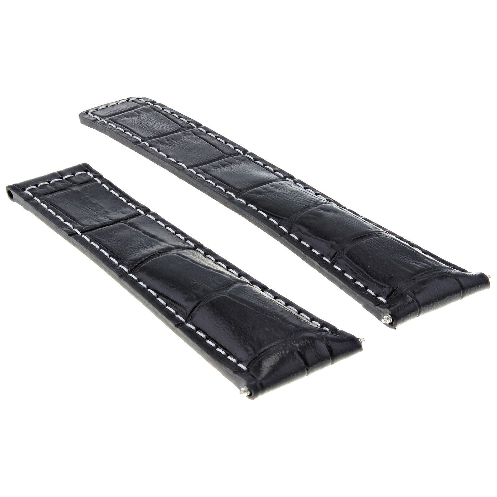 20-22MM LEATHER WATCH STRAP BAND FOR TAG HEUER CARRERA CV2A10 FC5037/39/40 CLASP