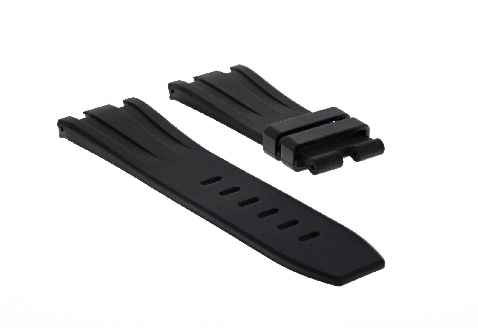 28MM RUBBER BAND STRAP FOR 42MM AUDEMARS PIGUET  26470ST,26170ST,25940SK BLACK