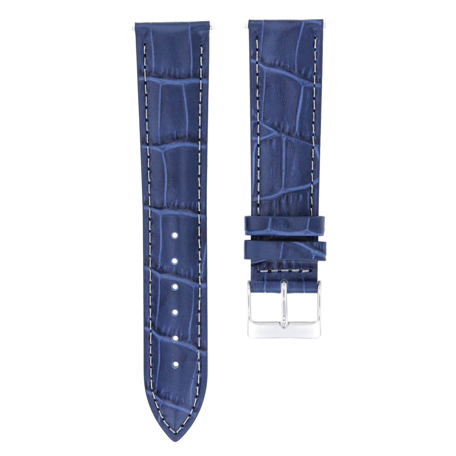 LEATHER WATCH BAND STRAP BAND FOR TISSOT PRS200 CHRONOGRAPH WATCH - 20MM