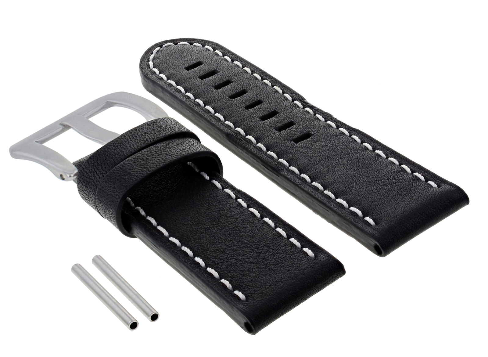 20-22-24MM LEATHER WATCH BAND STRAP FOR BREITLING NAVITIMER, BENTLEY PILOT WATCH