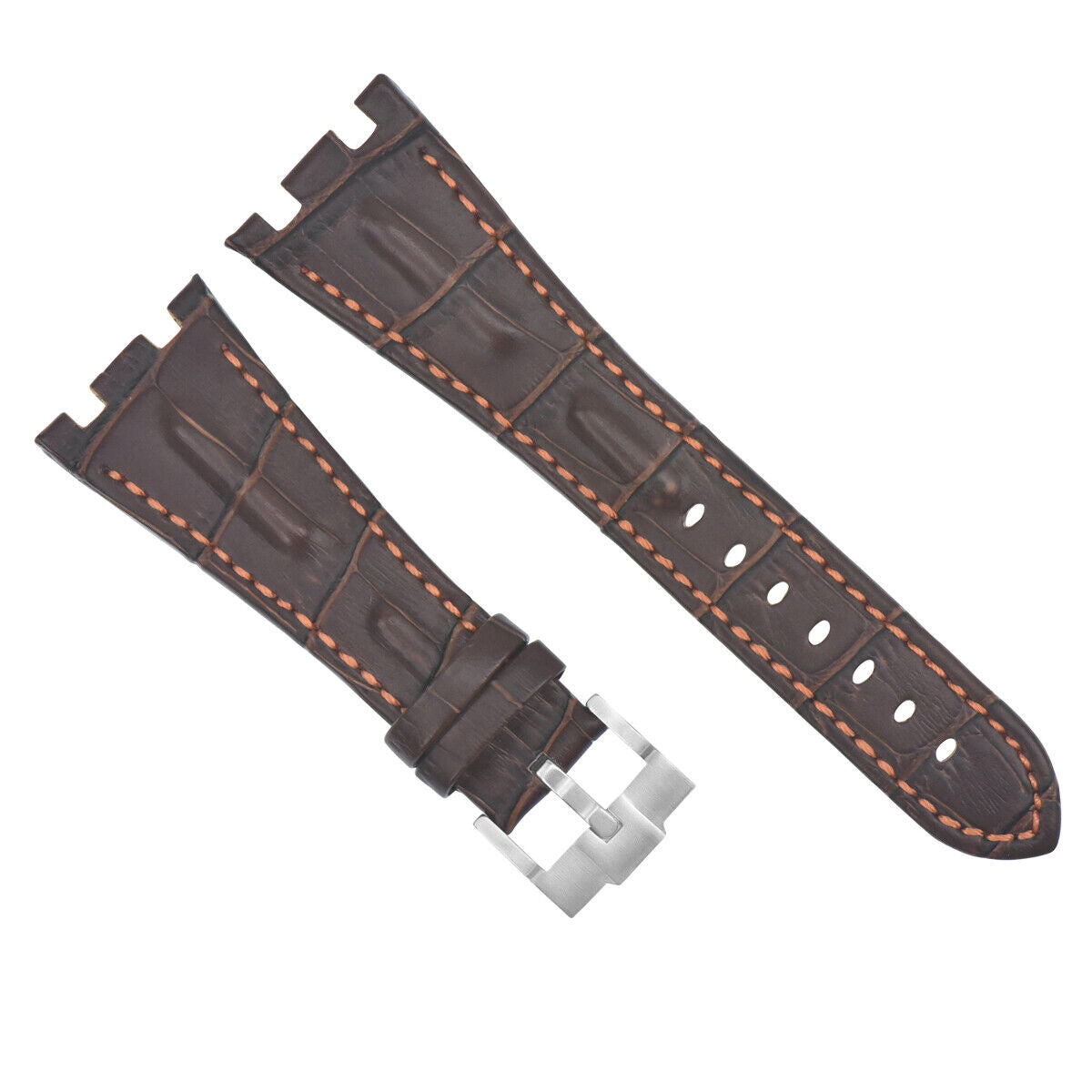 28MM LEATHER WATCH STRAP BAND FOR AP 42MM AUDEMARS PIGUET ROO ROYAL OAK OFFSHORE