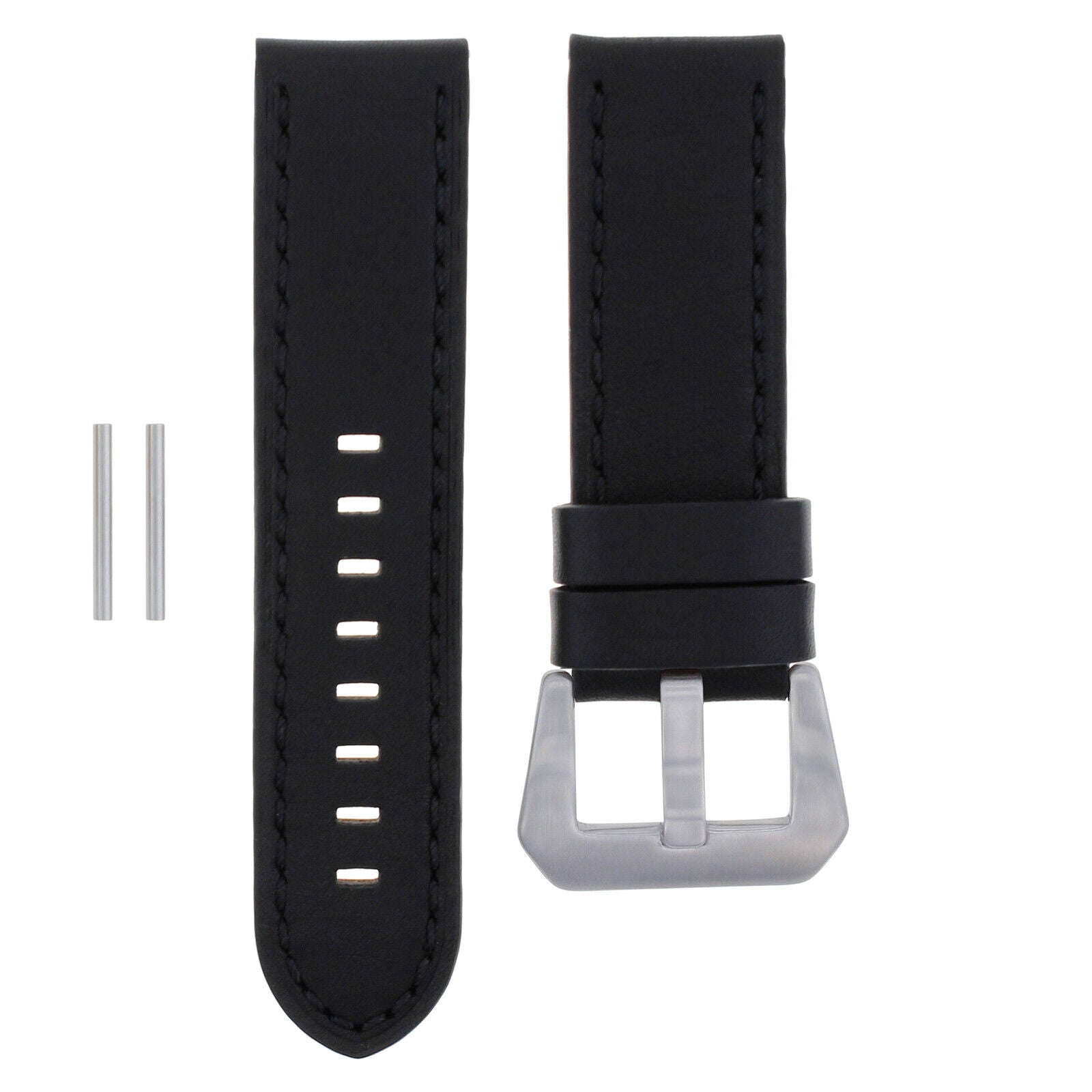 20-22-24MM GENUINE ITALIAN LEATHER WATCH BAND STRAP FOR ANY BRAND WATCH