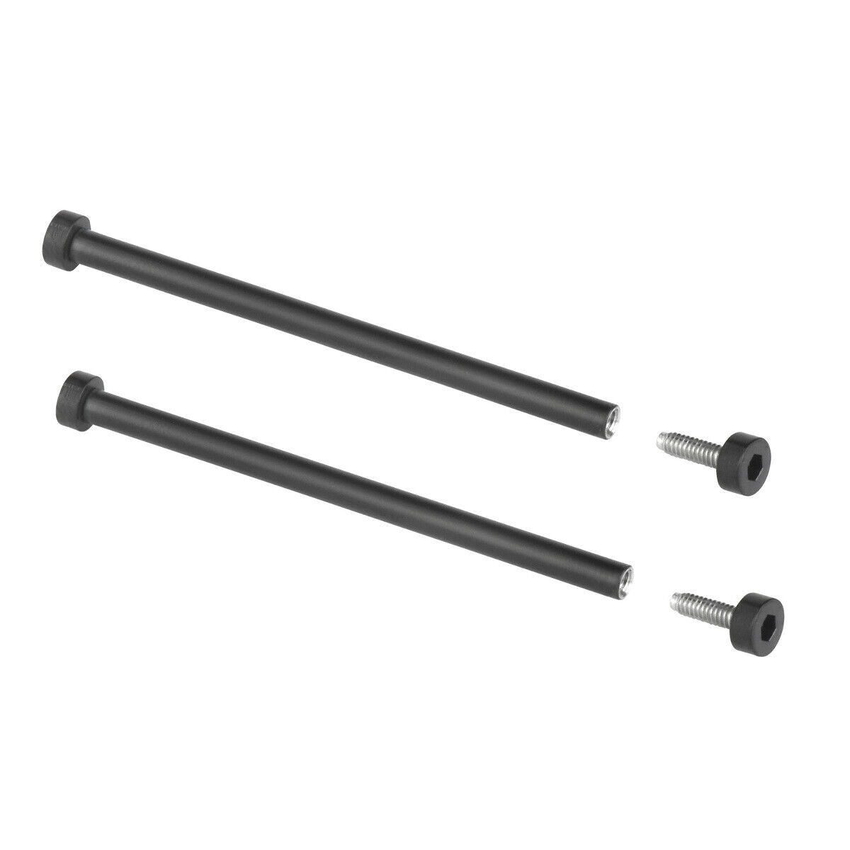 TUBE BAR SCREW BAR B & R FOR BELL ROSS BR-03-92 03-94 BLACK PVD LEATHER BAND