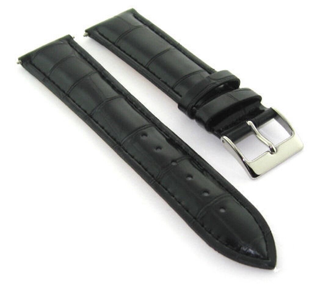 17-18-19-20-21-22-23-24MM GENUINE LEATHER WATCH STRAP BAND FOR OMEGA