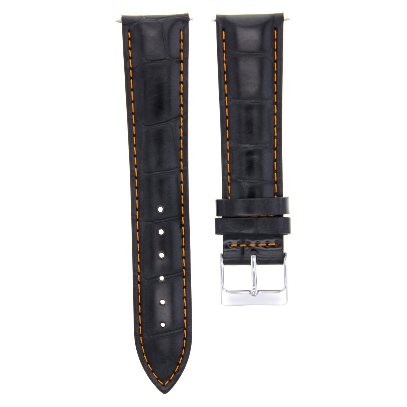 GENUINE LEATHER STRAP WATCH BAND FOR IWC PILOT PORTUGUESE - 20MM