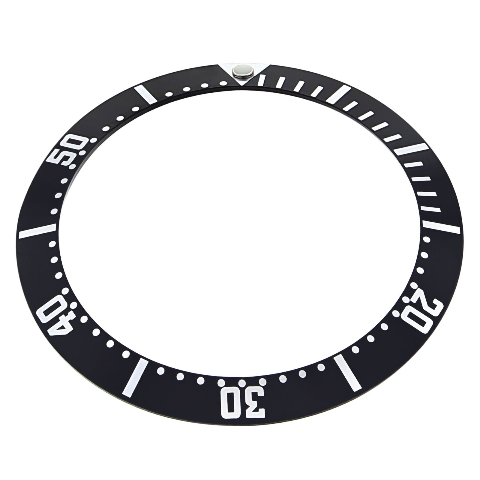 REPLACEMENT BEZEL INSERT BLACK FOR WATCH 38.10MM X 30.50MM