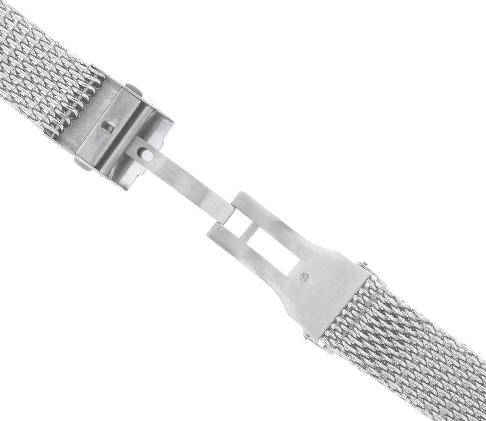 18-20,22,24mm HEAVY SHARK MESH BAND BRACELET FOR OMEGA SEAMASTER STAINLESS STEEL