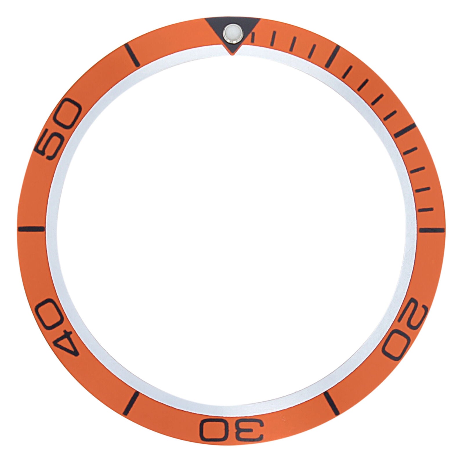 BEZEL INSERT FOR 41MM CASE OMEGA SEAMASTER PLANET OCEAN WATCH ORANGE