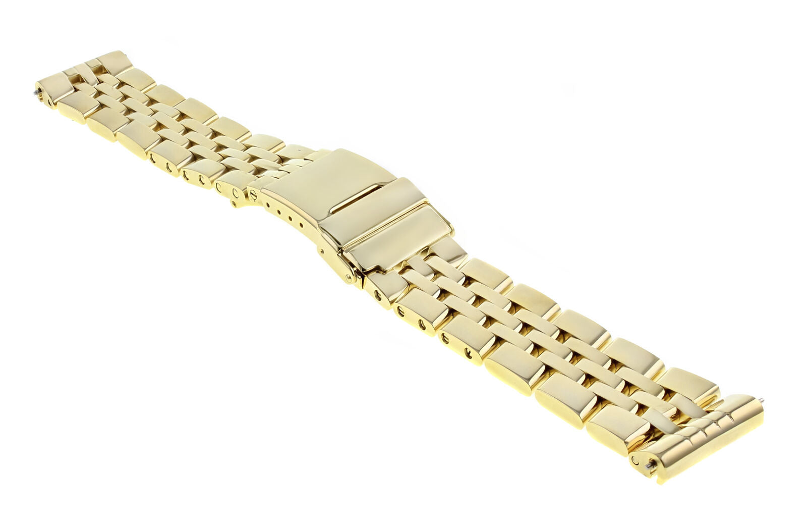 WATCH BAND BRACELET FOR  BREITLING CROSSWIND AVENGER WATCH 22MM 5 LINK GOLD