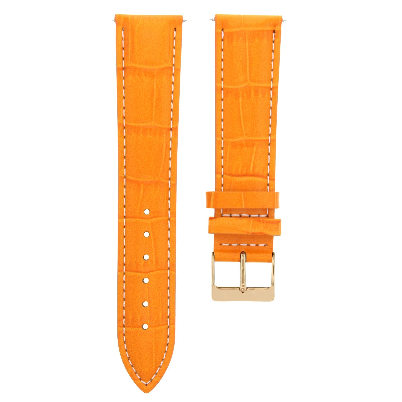 LEATHER WATCH BAND STRAP FOR CITIZEN DRIVE ROSE BLACK - 22MM
