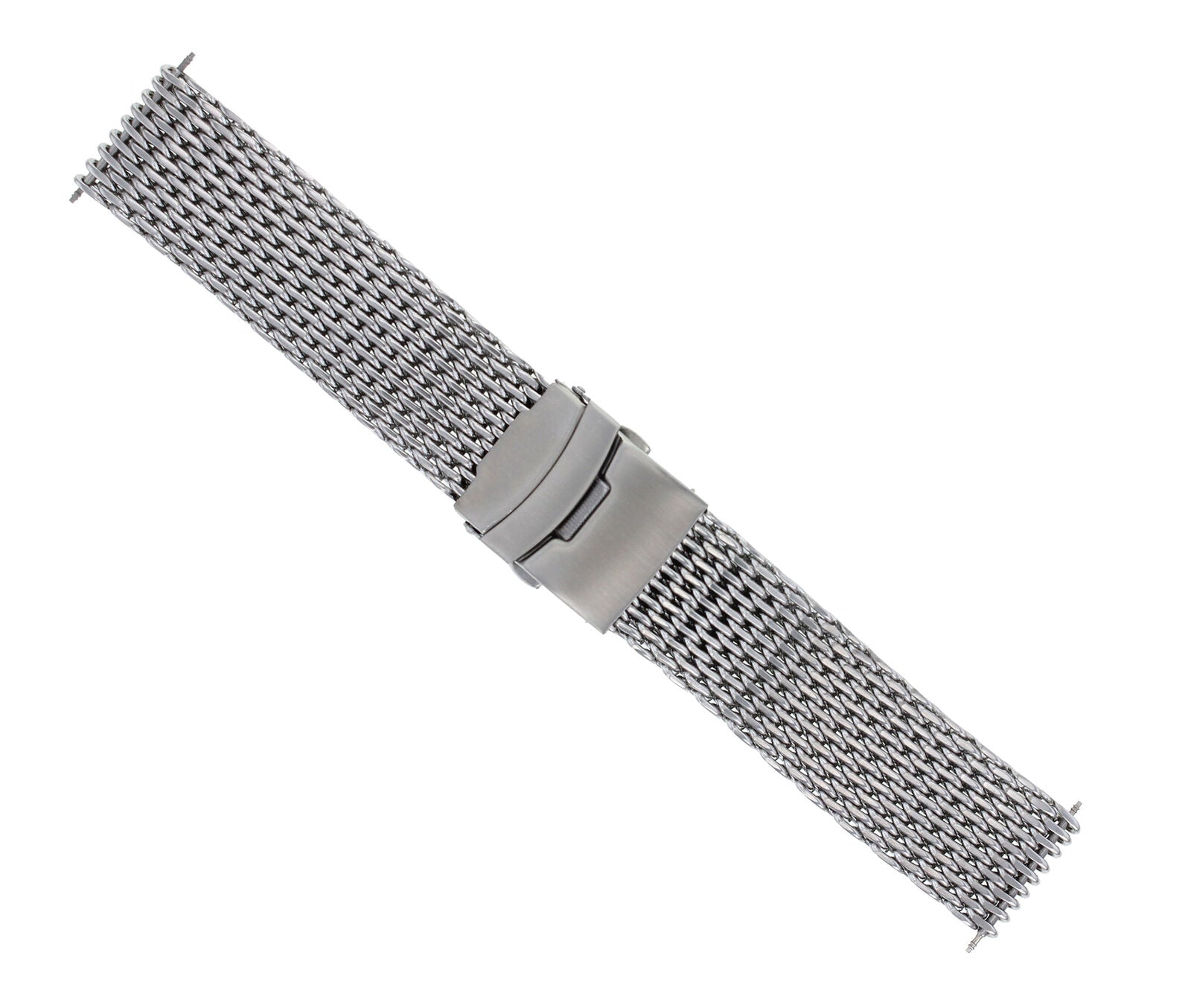 18-20-22-24mm HEAVY SHARK MESH BAND STAINLESS STEEL CLASP FOR SEIKO KINETIC TQ