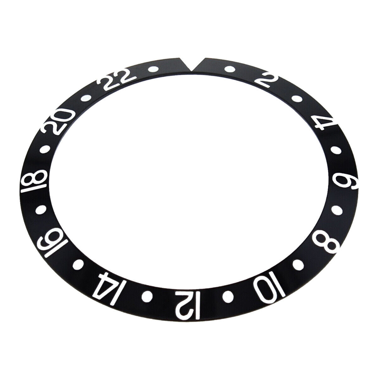 BEZEL INSERT FOR ROLEX GMT MASTER SAPAHIRE MODEL 16700 16710 16713 16718 16760