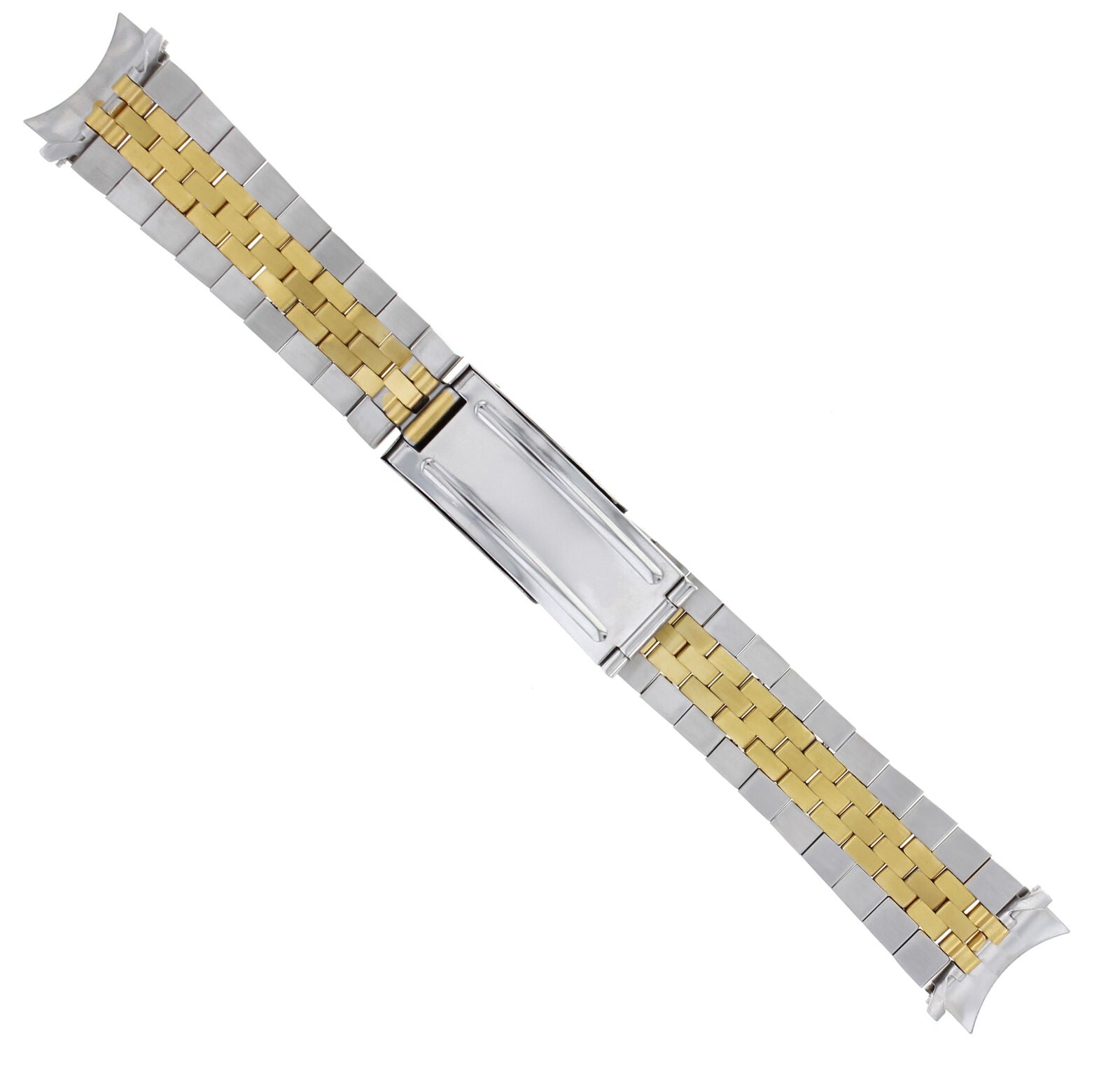 19MM JUBILEE WATCH REPLACEMENT BAND BRACELET FOR ROLEX TUDOR PRINCE TWO TONE