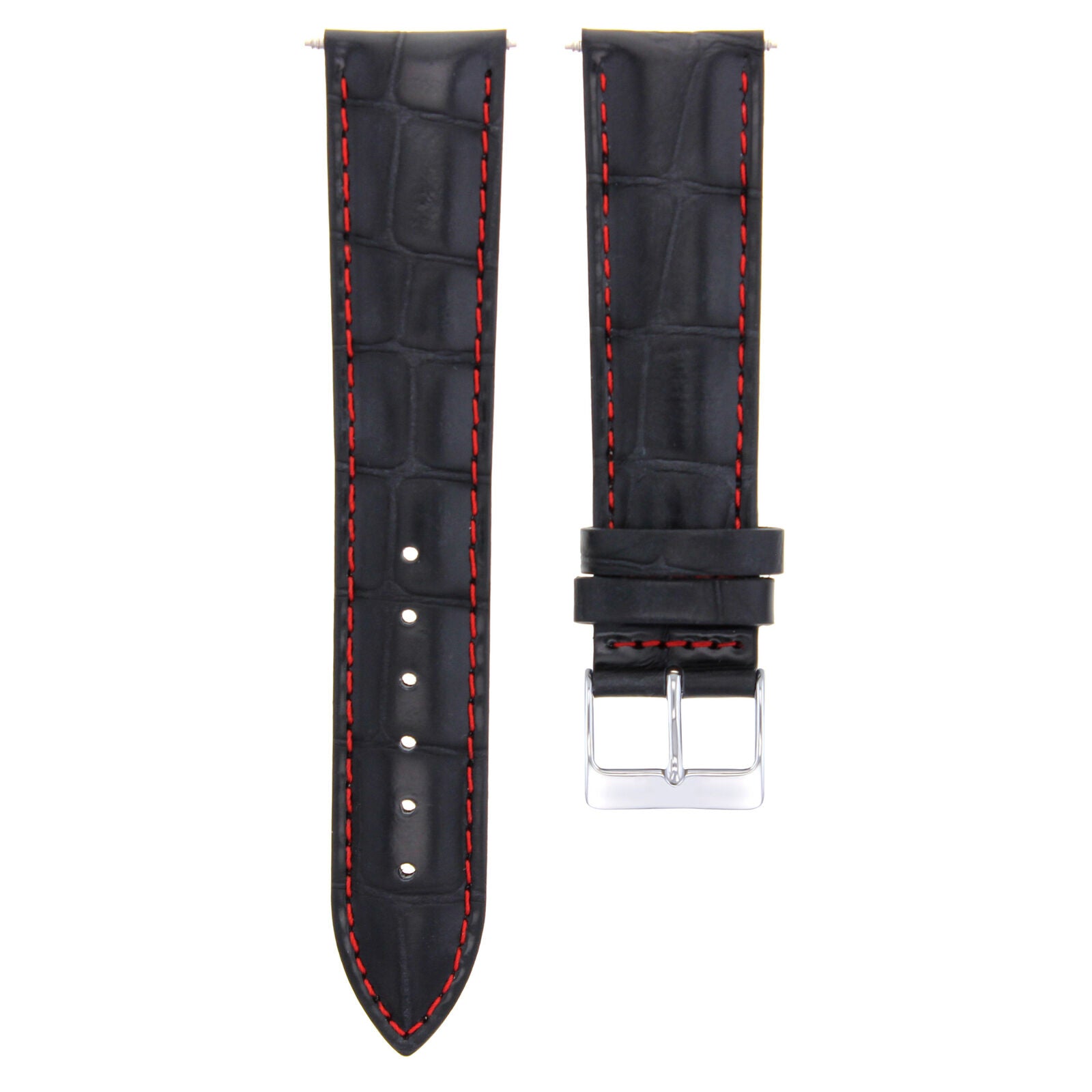LEATHER WATCH BAND STRAP BAND FOR TISSOT PRS200 CHRONOGRAPH WATCH - 20MM