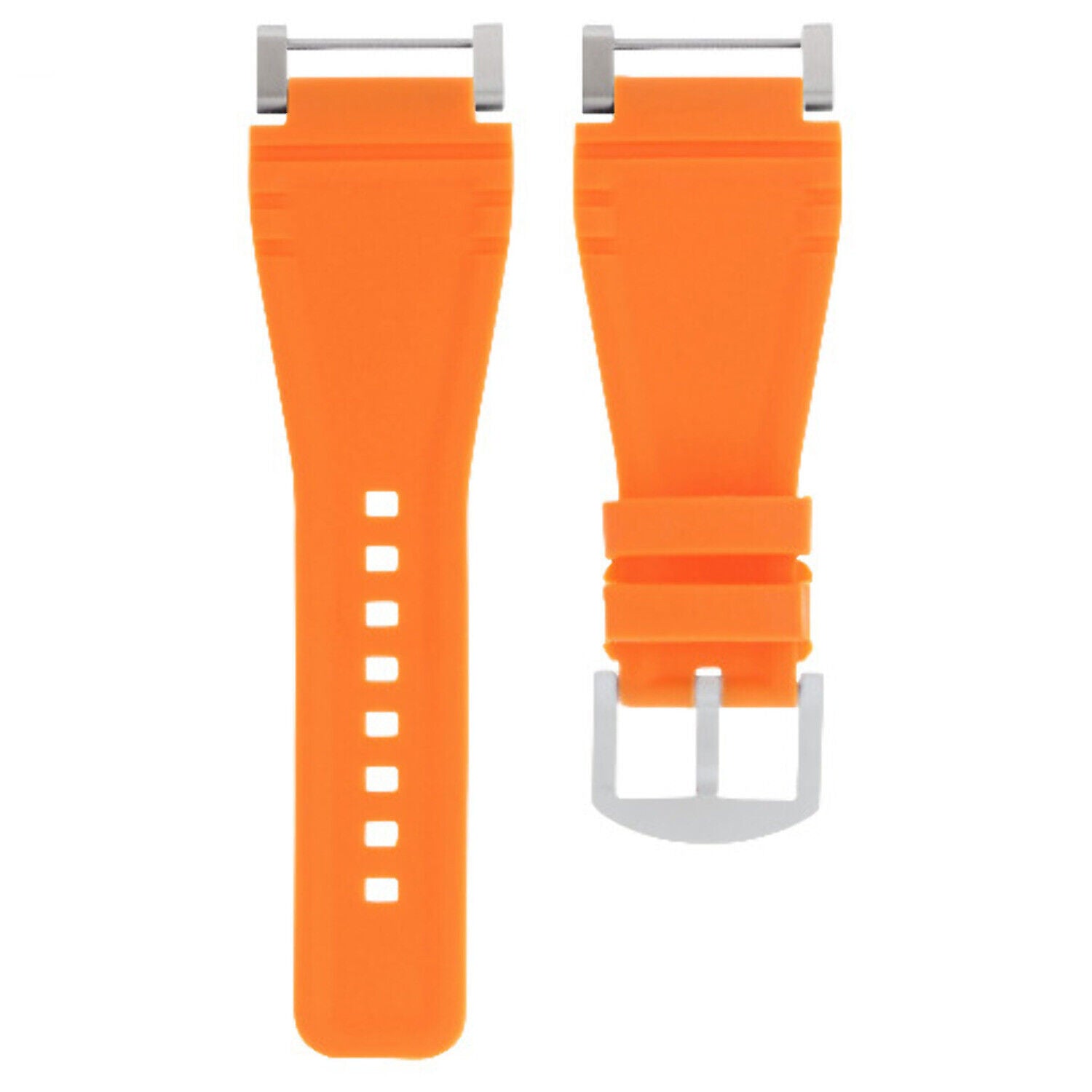 24MM SUUNTO CORE REPLACEMENT SILICONE RUBBER WATCH BAND STRAP + STEEL ADAPTER