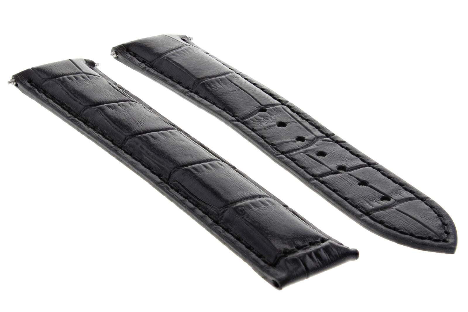 18-19-20-22-24MM LEATHER STRAP WATCH BAND FOR OMEGA SEAMASTER PLANET OCEAN