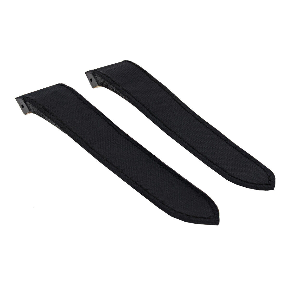 23MM LEATHER STRAP BLACK  TOILE BAND FOR CARTIER 38MM SANTOS 100XL LARGE TOP QLY