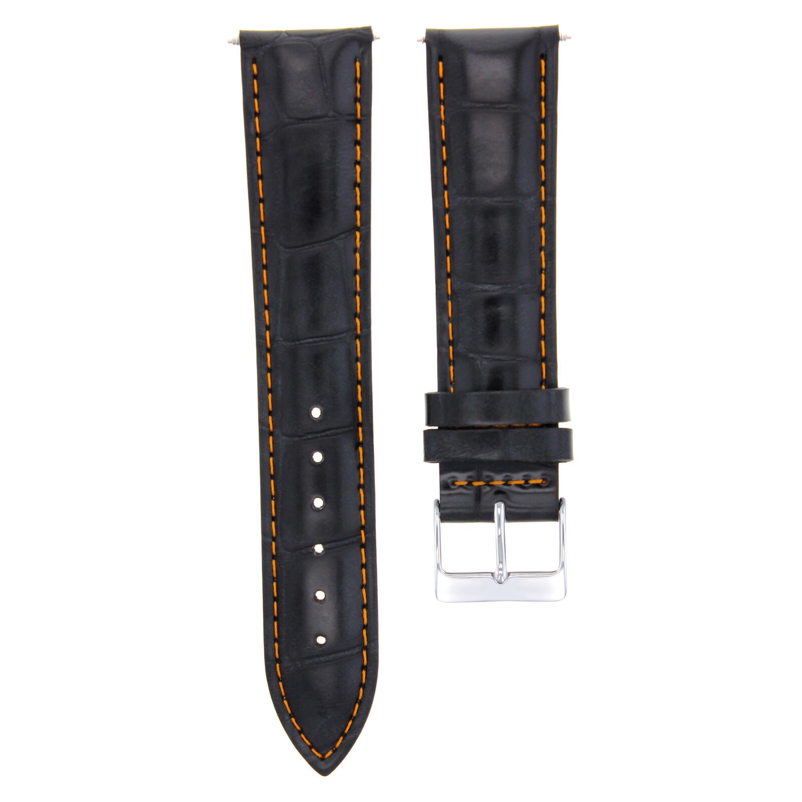 LEATHER WATCH BAND STRAP BAND FOR TISSOT PRS200 CHRONOGRAPH WATCH - 20MM