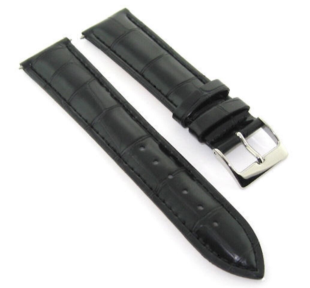 17-18-19-20-21-22-23-24MM GENUINE LEATHER WATCH STRAP BAND FOR OMEGA