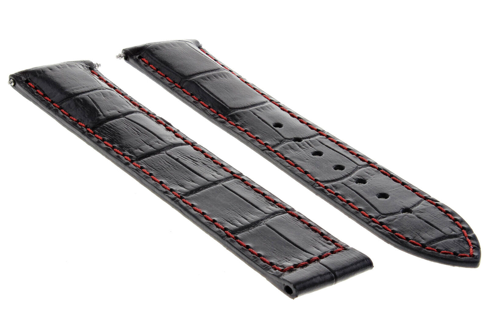 18-19-20-22-24MM LEATHER WATCH BAND STRAP FOR OMEGA SEAMASTER PLANET SPEEDMASTER