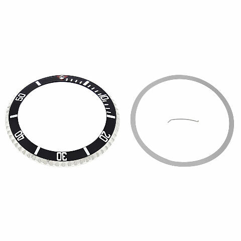 BEZEL, INSERT & SPRINGS KIT FOR SAPPHIRE SUBMARINER BLACK 16610, 16800