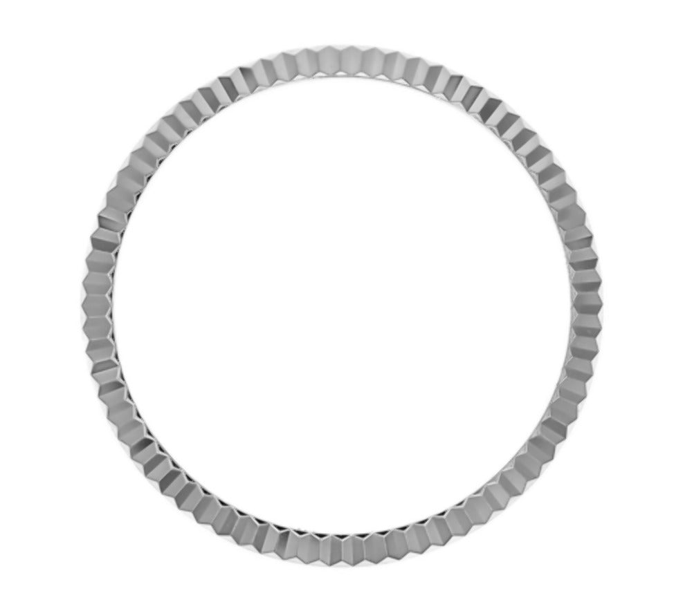 STAINLESS STEEL FLUTED BEZEL FOR ROLEX 16000, 16014, 16030, 16200, 16220, 16234